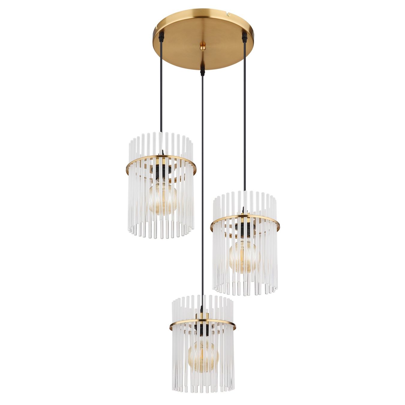 Lampadari & plafoniere: Pendelleuchten, Glasstäbe, 47 cm Ø – Nuovo (secondo la descrizione) da Kreuzlingen venduto da Smart-Light 5