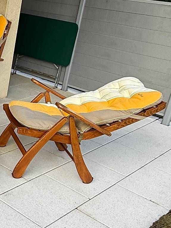 Set di tavolo e panche: Schöne Gartentischgarniture – Usato da Bettlach venduto da Oski56 2