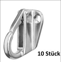 10 Stk. Haken Klickverschluss INOX Fender. Gratis Lieferung!
