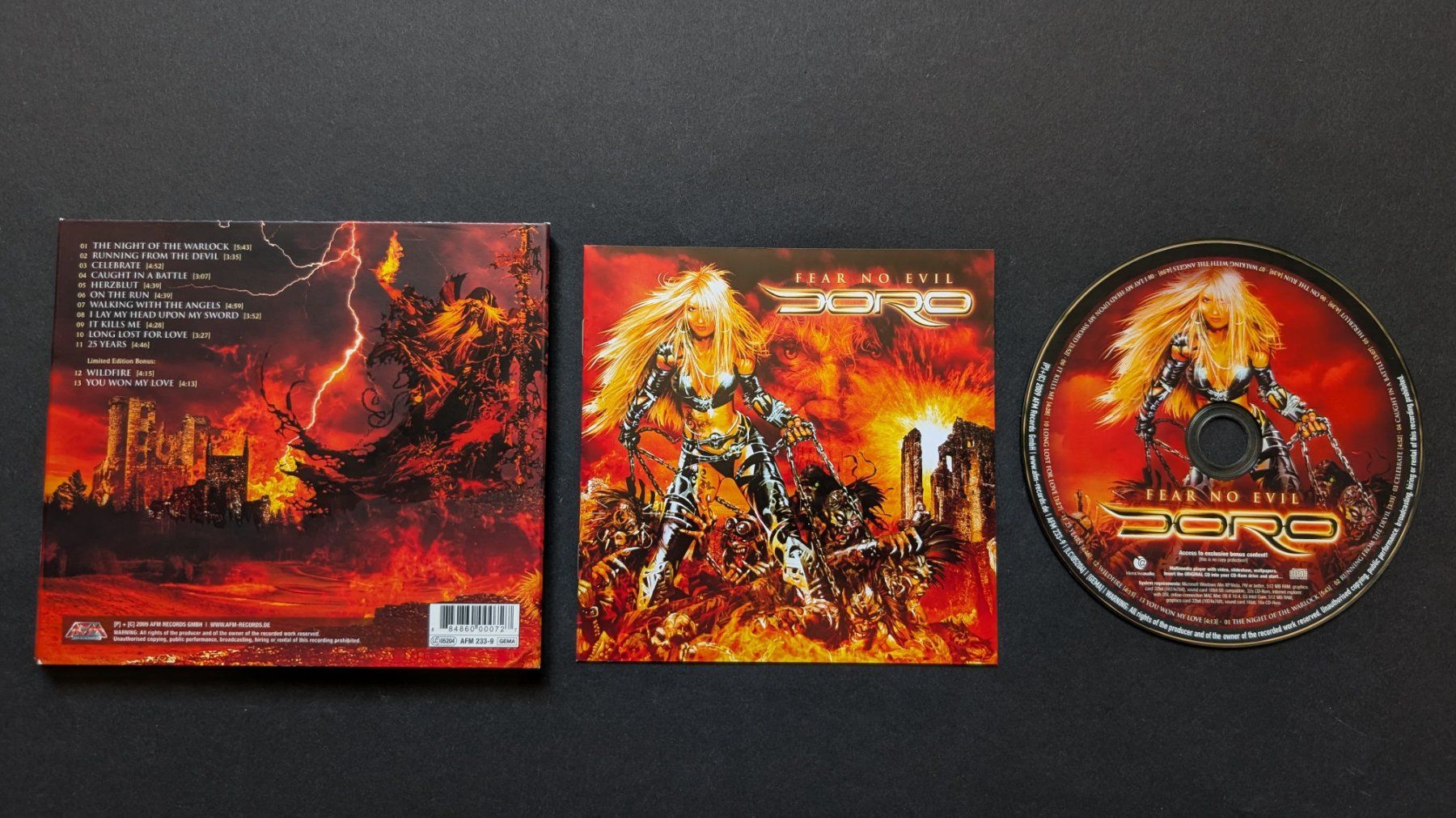 CDs: Doro | Fear no Evil | CD – D'occasion à Bottmingen par dan_c5wb 1