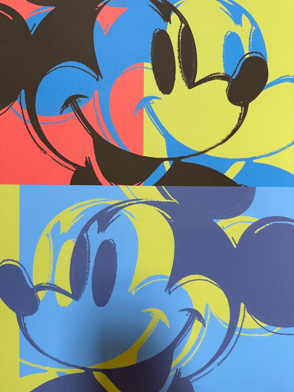 Dipinti: Andy Warhol: Mickey Mouse, POP Art 91/100 – Nuovo (secondo la descrizione) da Meilen venduto da Smgdesign 5
