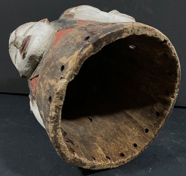 Internationale Kunst: 🛖 Magnificent Punu Gabon 4 heads mask 19-20 century 🛖 – Gebraucht aus Morges von 4WLS 6