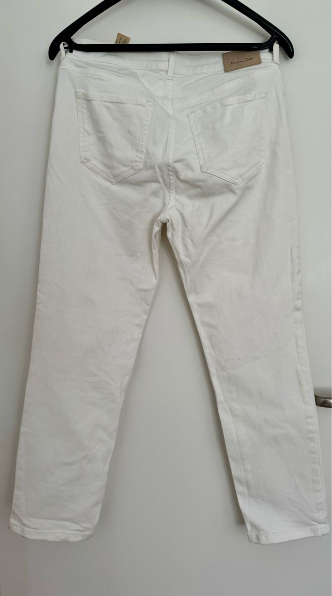 Massimo Dutti Jeans: MASSIMO DUTTI white trousers – Usato da Zürich venduto da pulapula 1