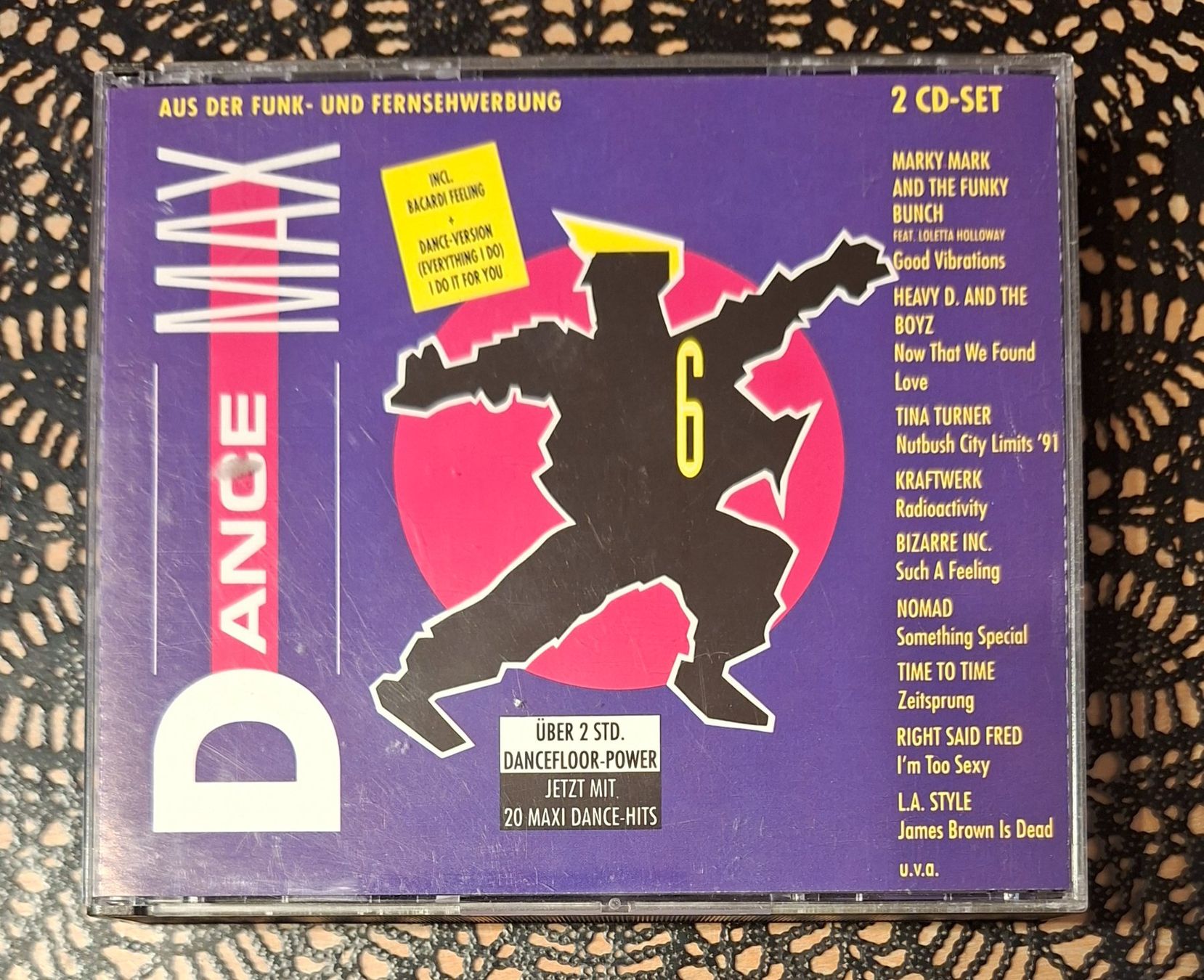 CDs: Dance Max 6, Dance Pop Compilation Sampler 2CD 1991 – Gebraucht aus Schönenberg TG von Gregolino76
