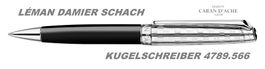 4789.566 DAMIER SCHACH Léman CDA * Kugelschreiber Lederetui