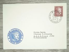 TR93 Enveloppe Suisse Journée du Timbre 1952