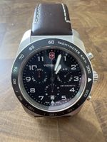 Victorinox Swiss Army Chronograph 42mm Herrenuhr leder braun