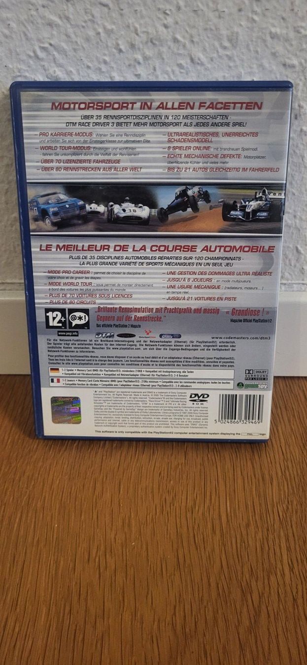 Sony Giochi: PS2 - DTM Race Driver 3 – Usato da Münsingen venduto da Heroism2010 1