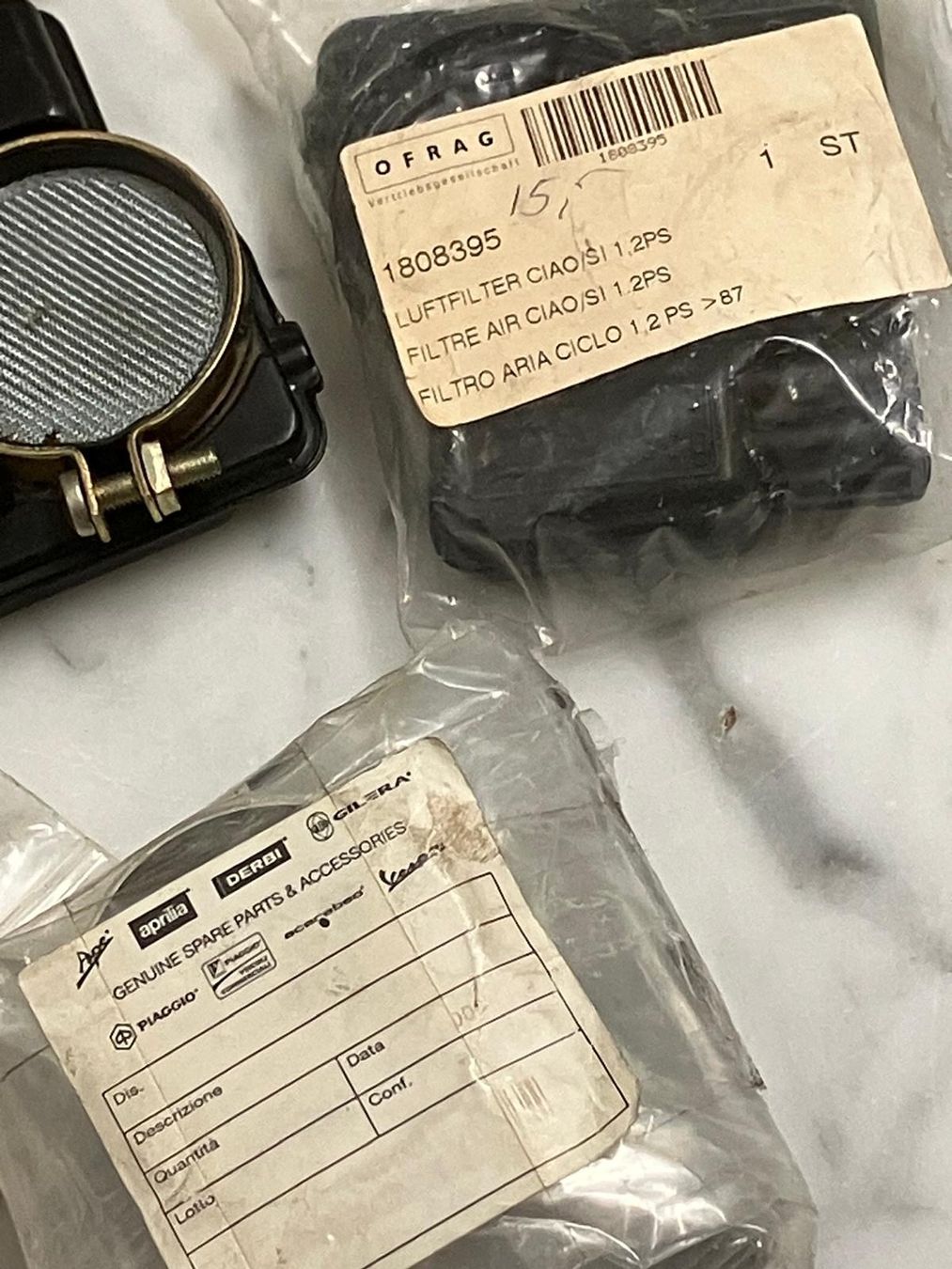 Mofa-Ersatzteile: Luftfilter Piaggio Ciao SI, original, Ofrag – Gebraucht aus Regensdorf von 7ws8 6
