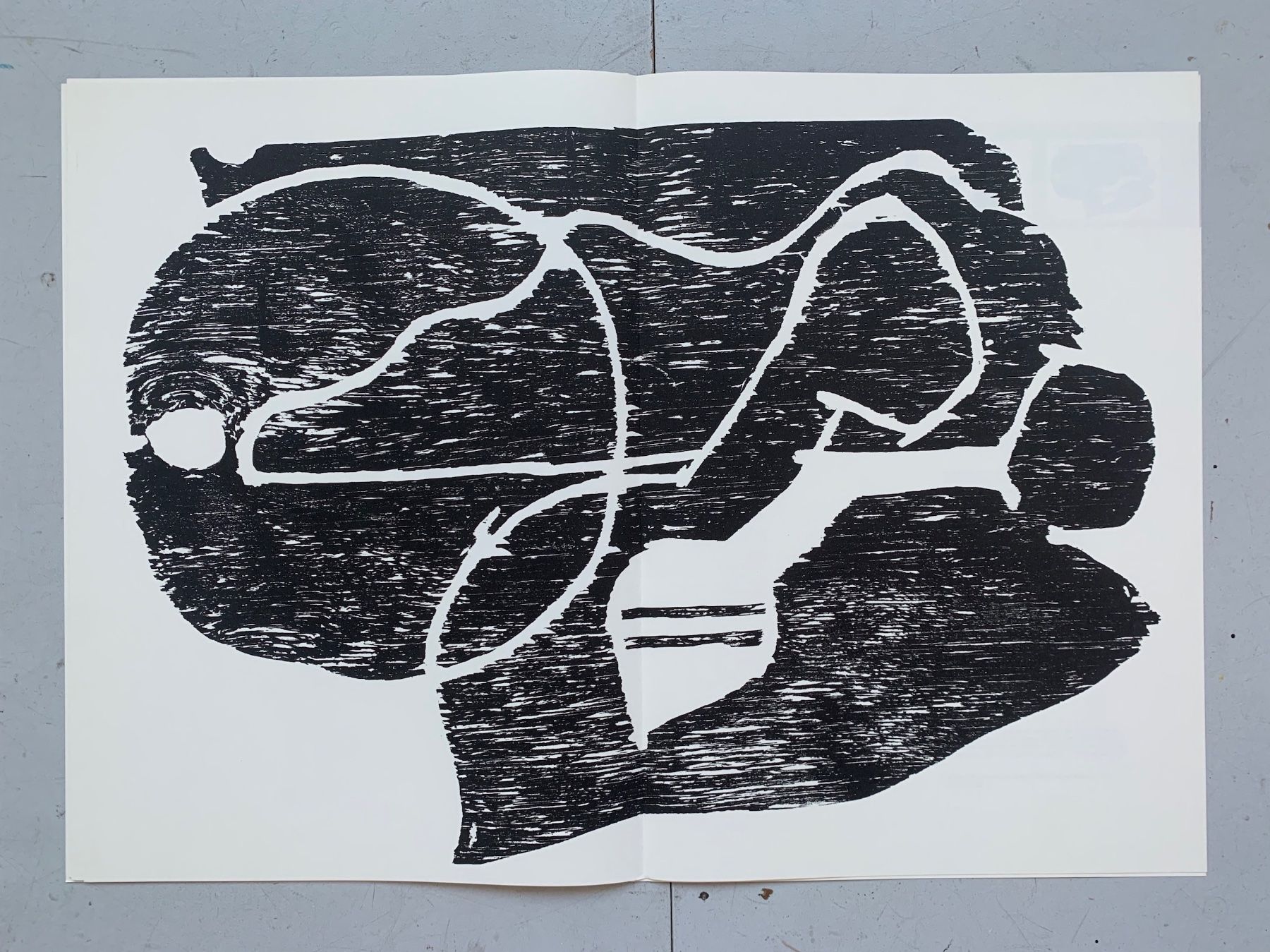 Xilografie: Felix Dröse – Usato da Basel venduto da artmax 4