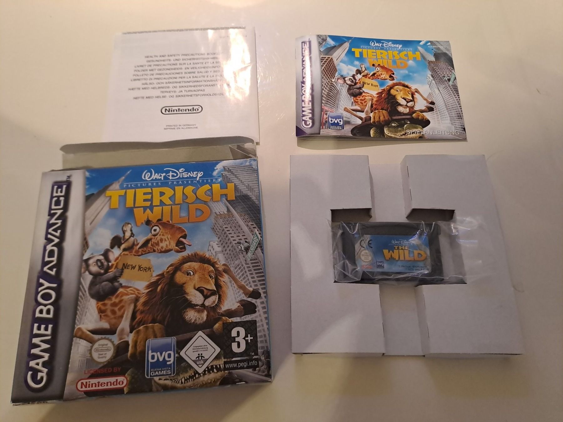 Nintendo Giochi: Tierisch Wild Game Boy Advance OVP Nintendo – Usato da Aarau venduto da Kaesekuchen2000