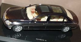 1:43 Maybach 62 caspianblack/darksilver Werbemodell AUTOart
