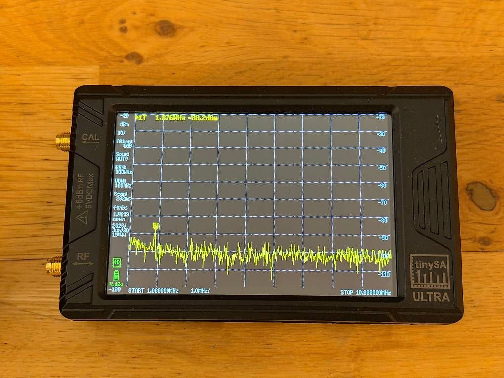 Misurare: Tiny Spectrum Analyzer TinySA ULTRA 100kHz To 5.3GHz – Nuovo (secondo la descrizione) da Sumiswald venduto da MFMF02 1
