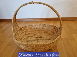 Flecht Korb mit Henkel