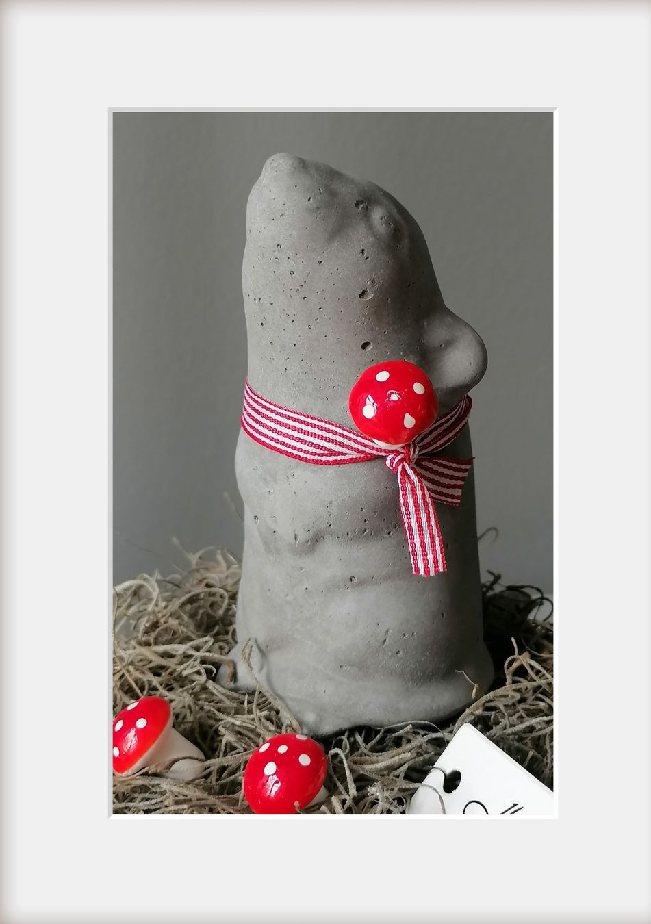 Tutte le decorazioni: Zickzackschale aus Beton mit Maus – Nuovo (secondo la descrizione) da Wallisellen venduto da Muggeli1970 2