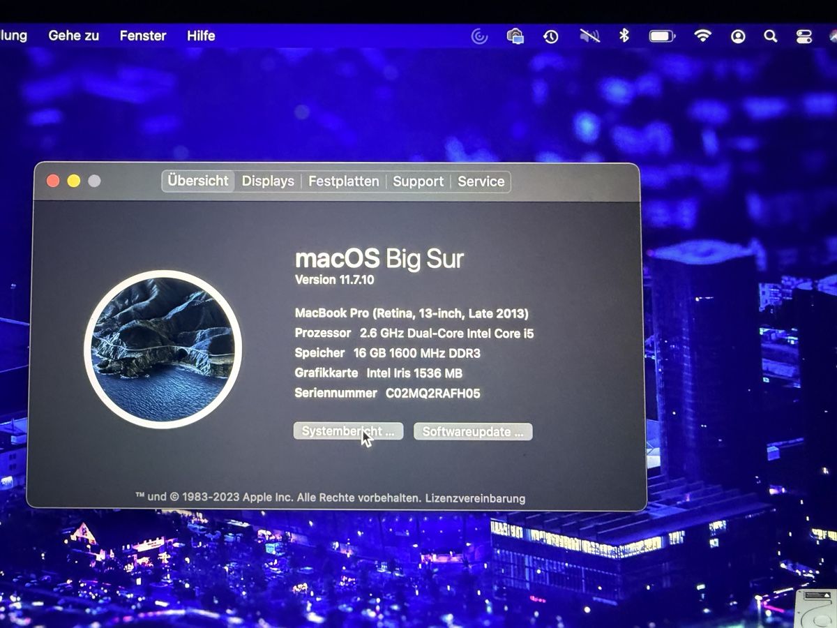 Apple Notebook: Mac Book late 2013 13-inch 500gb  – Usato da Buchrain venduto da bc_79