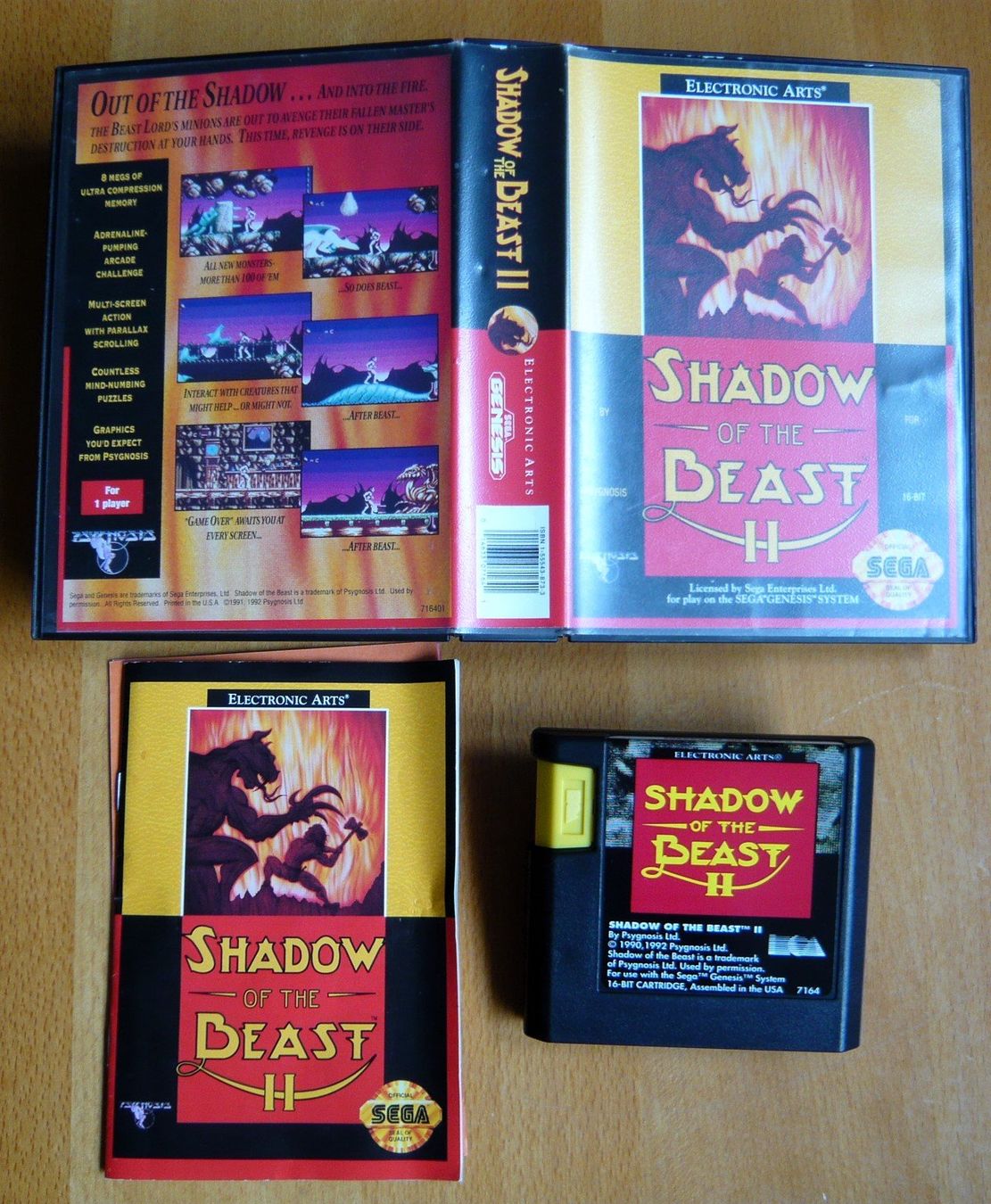 Sega Giochi: Mega Drive : Shadow of the Beast 2 - Genesis – Usato da Onex venduto da Jaguar1986 2