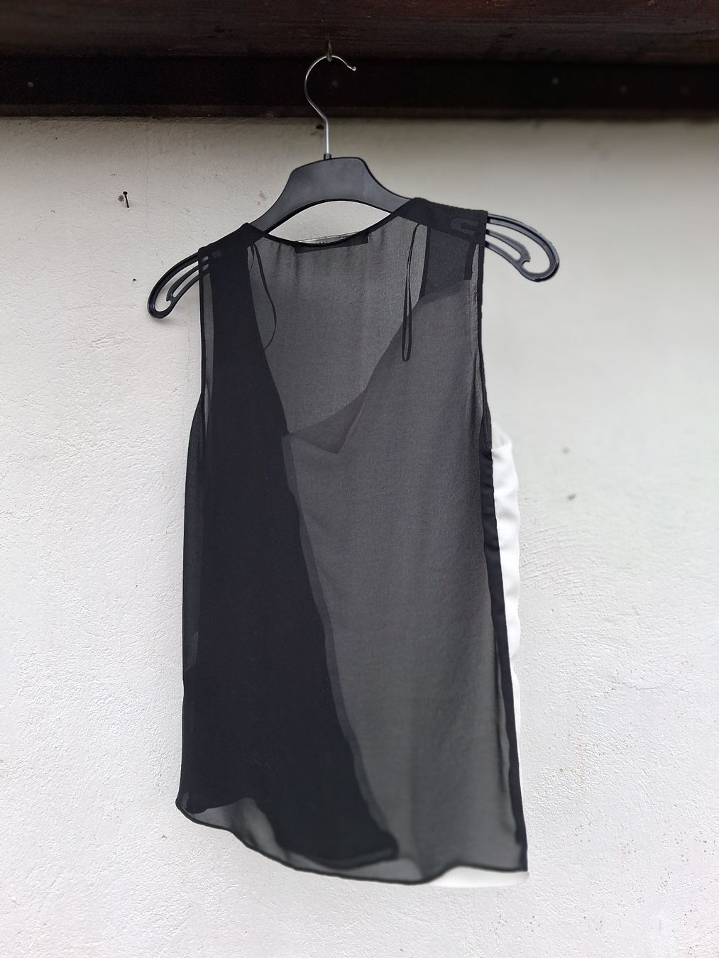 Zara Tops: Zara Basic Top schwarz weiss, Grösse XS – Gebraucht aus Wald ZH von e8e 1