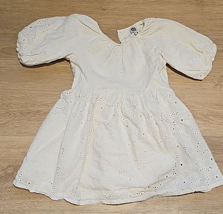 Festliches Kleid weiss Grösse 110