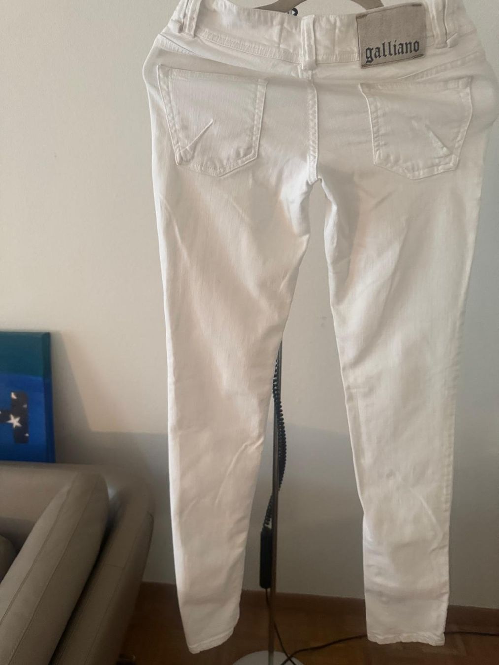 Jeans: Galliano Jeans, weiss – Usato da Zürich venduto da dub_tj95 1