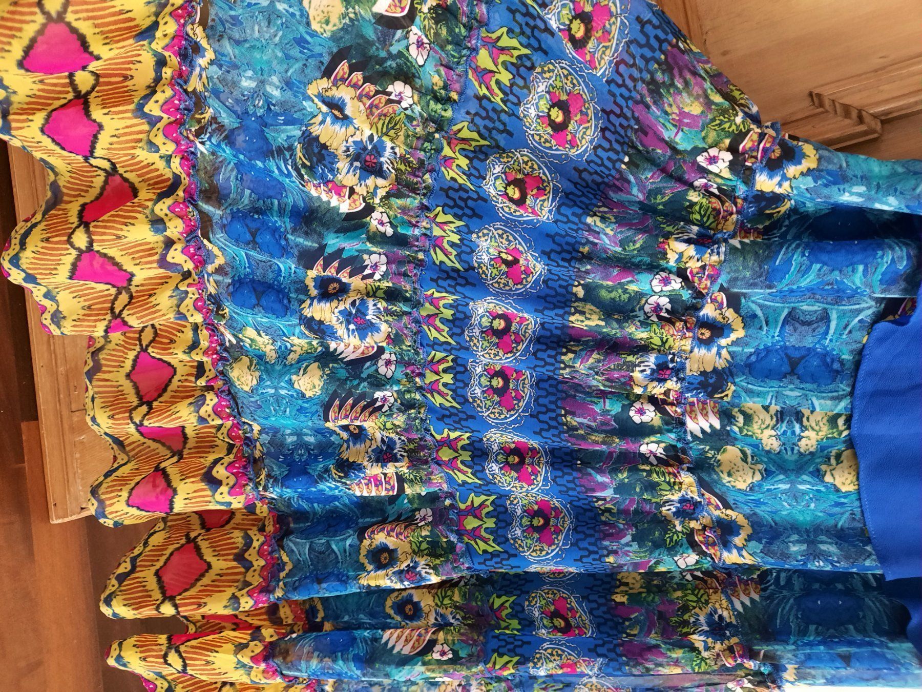 Vestiti: farbenprächtiges Indisches Kleid & Kette – Nuovo (secondo la descrizione) da Herrliberg venduto da AlexandraBopp 2
