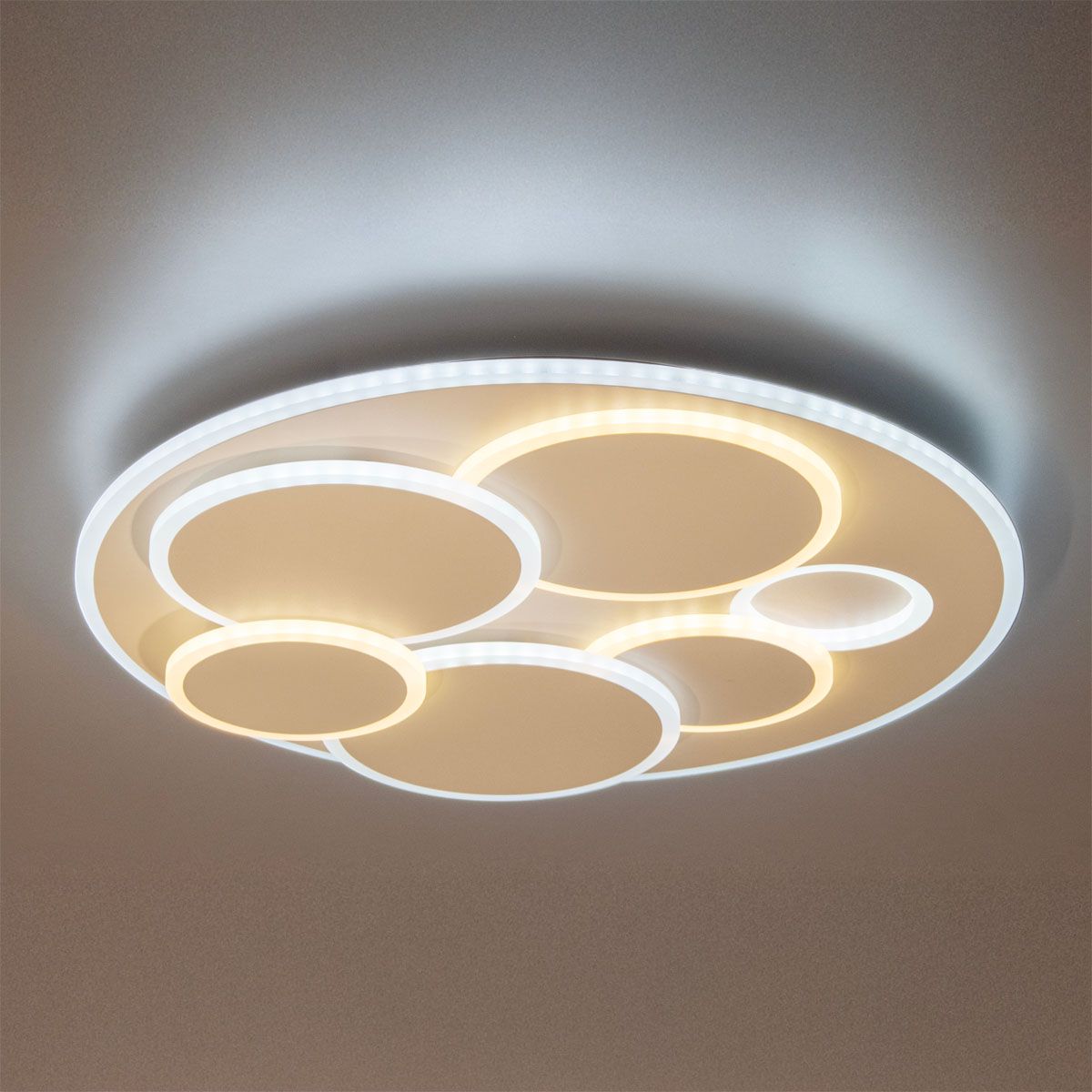 Lampadari & plafoniere: LED Deckenleuchte, CCT, Dimmer, 50 cm Ø – Nuovo (secondo la descrizione) da Kreuzlingen venduto da Smart-Light 3