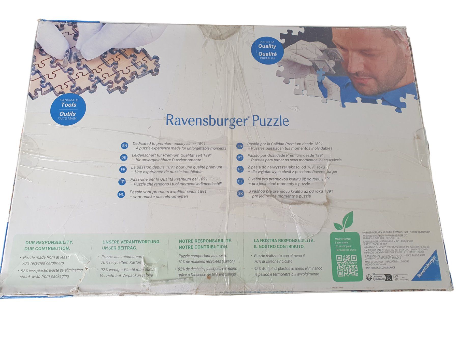Ravensburger Puzzle: RAVENSBURGER PUZZLE "Sixtinische Kapelle" – Nuovo (secondo la descrizione) da Wangen b. Olten venduto da Restwert_Wangen 1