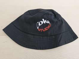 Coke Studio Bucket Hat schwarz Baumwolle ungetragen