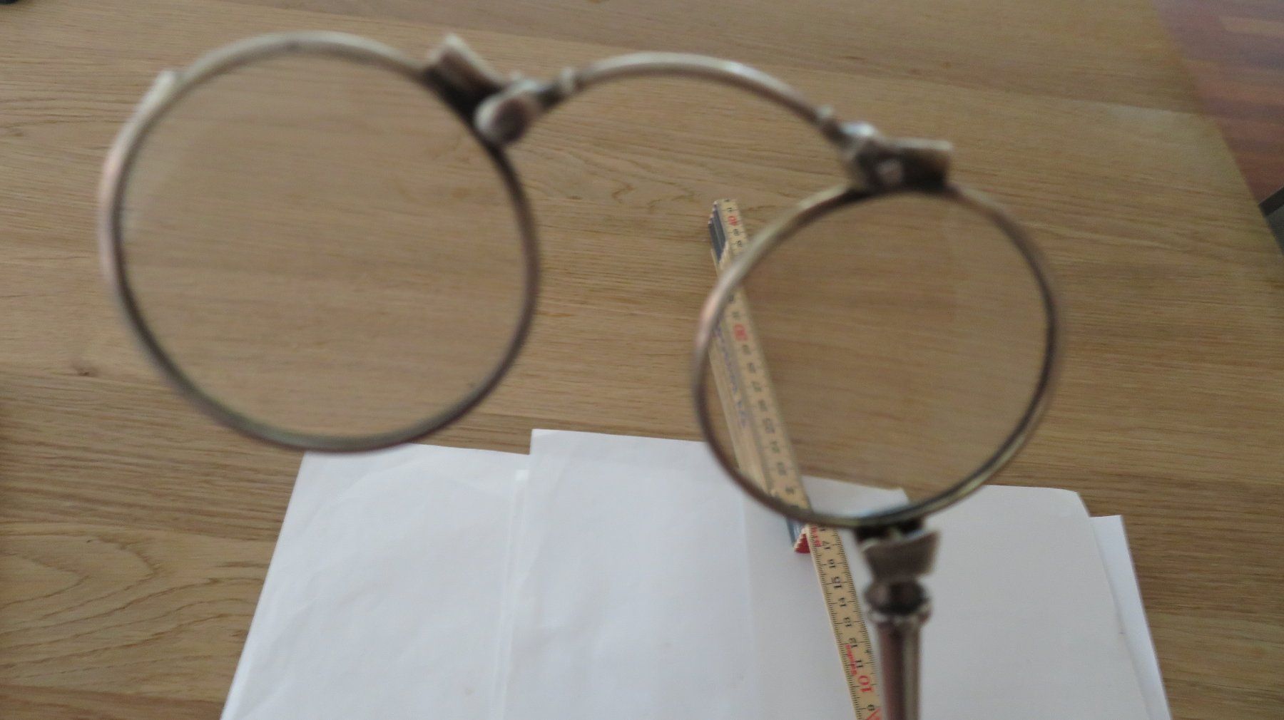 Brillen & Gläser: Lorgnon antik 900 silber – Gebraucht aus Wetzikon ZH von morda1954 3