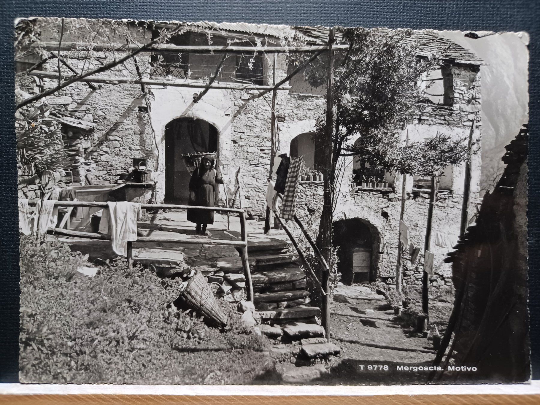 Cartoline postali: TI, Mergoscia belebt – Usato da Aarau Rohr venduto da mgvw