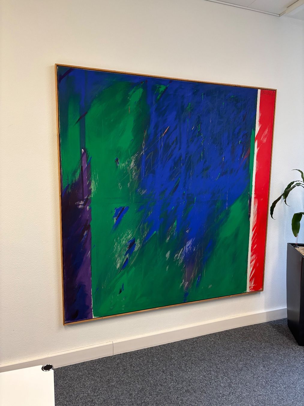 Gemälde: Marcel Berlinger- Marginalien II, Acryl, 1990, Original! – Neu (gemäss Beschreibung) aus Binningen von mancherlei 2