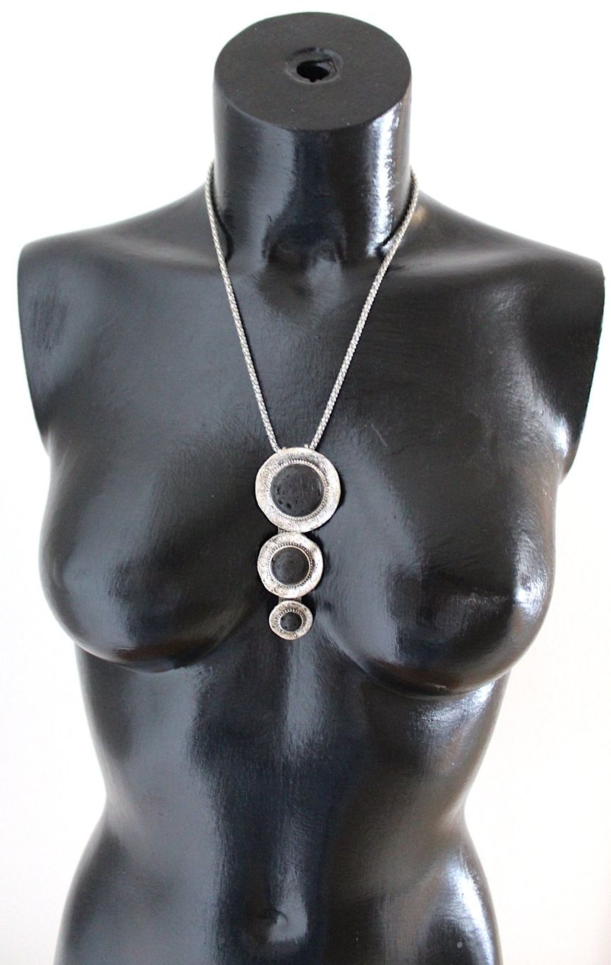 Catenine: Vintage Kette mit echten Steinen – Usato da Locarno venduto da madame-tus-sauds 3