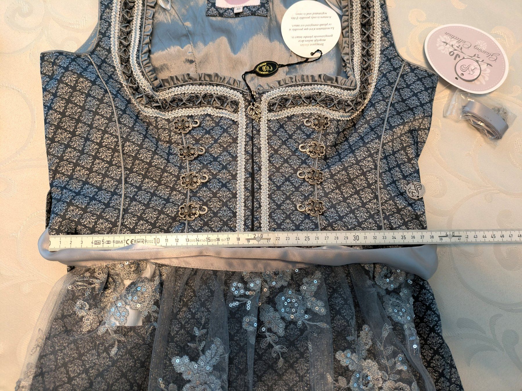 Costumi: Dirndl MarJo Gr. 40 Neu!! – Nuovo e nell'imballaggio originale da Benken SG venduto da olga81 3