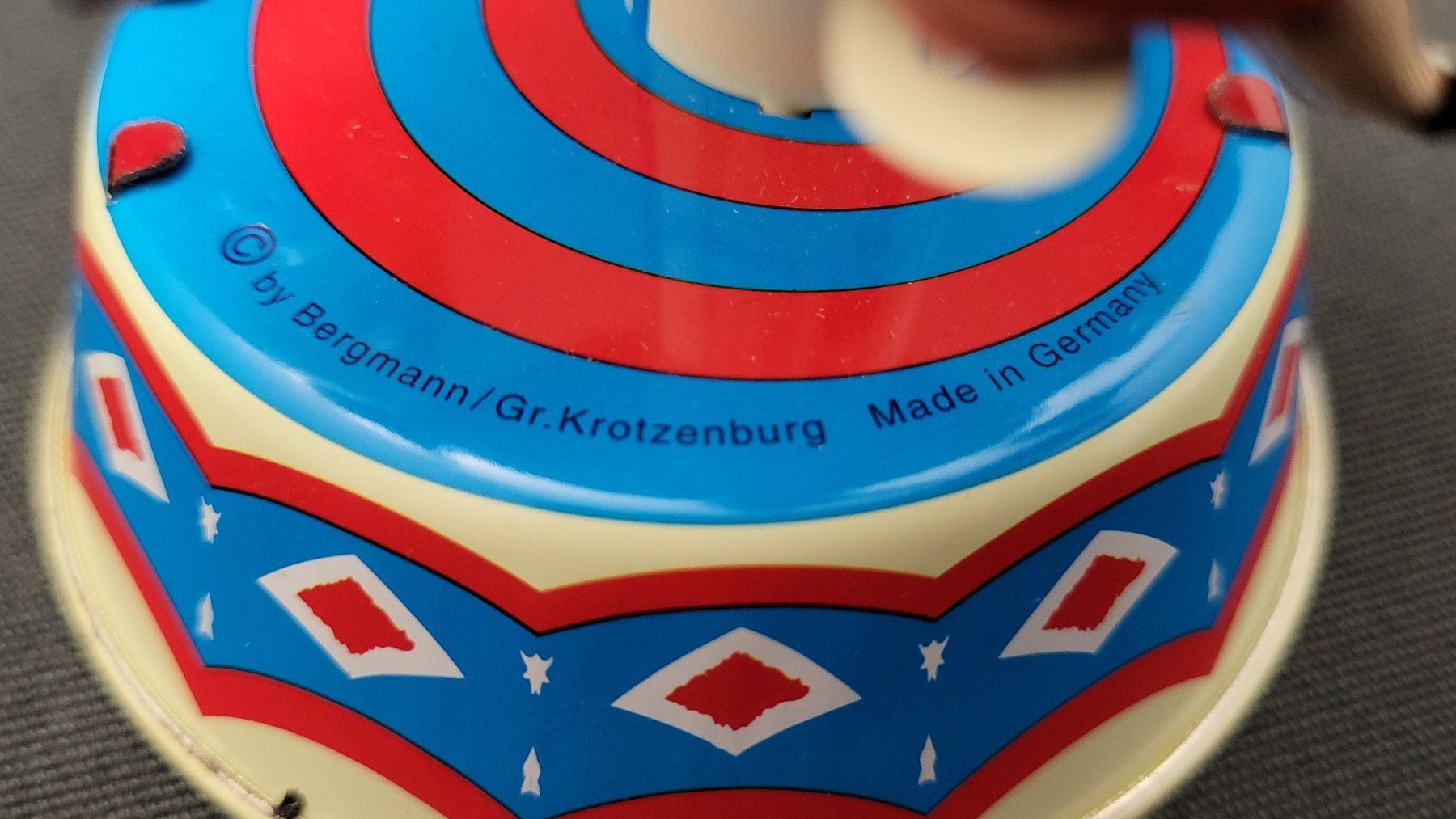 Giocattoli: Karussell  BERGMANN Blech-Spielzeug – Nuovo e nell'imballaggio originale da Basel venduto da spinne02 2