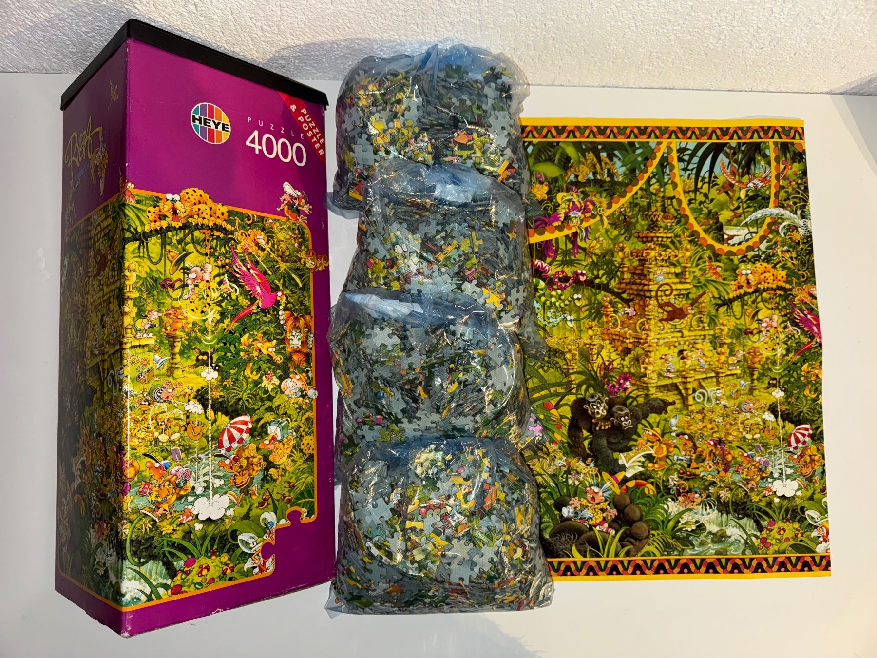 Heye Puzzle: Heye Amazonas by Michael Ryba Puzzle 4000 Teile 1993 – Usato da Grosswangen venduto da Second_hand_paradise 3