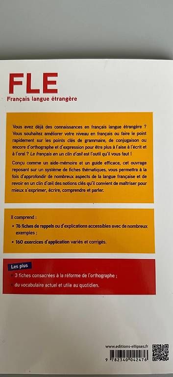 Bücher:  Le Français  en Un clin d'?il  – Gebraucht aus Kilchberg ZH von sporty_alex 1