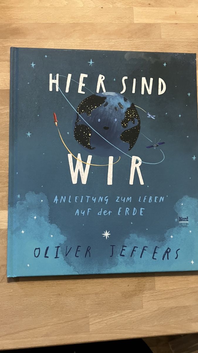 Libri: Oliver Jeffers Buch "Hier sind wir" – Usato da Wettingen venduto da Vichli