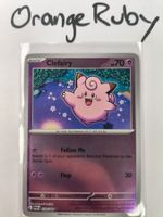 Clefairy 030/088 REVERSE HOLO Perfect Order POR English