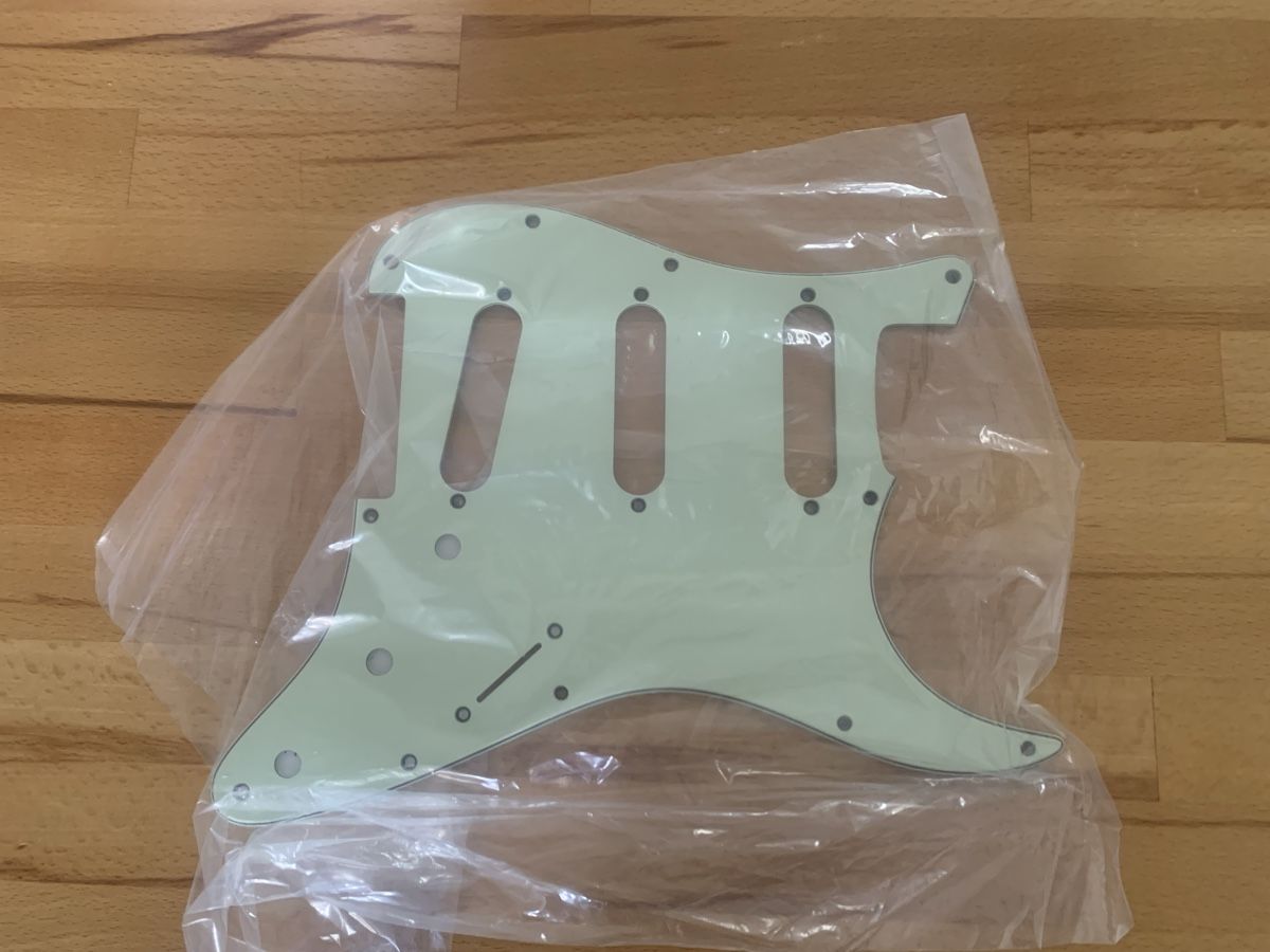 Strumenti musicali: Stratocaster Pickguard Mint Green ,Neu – Nuovo e nell'imballaggio originale da Zürich venduto da richie02 3