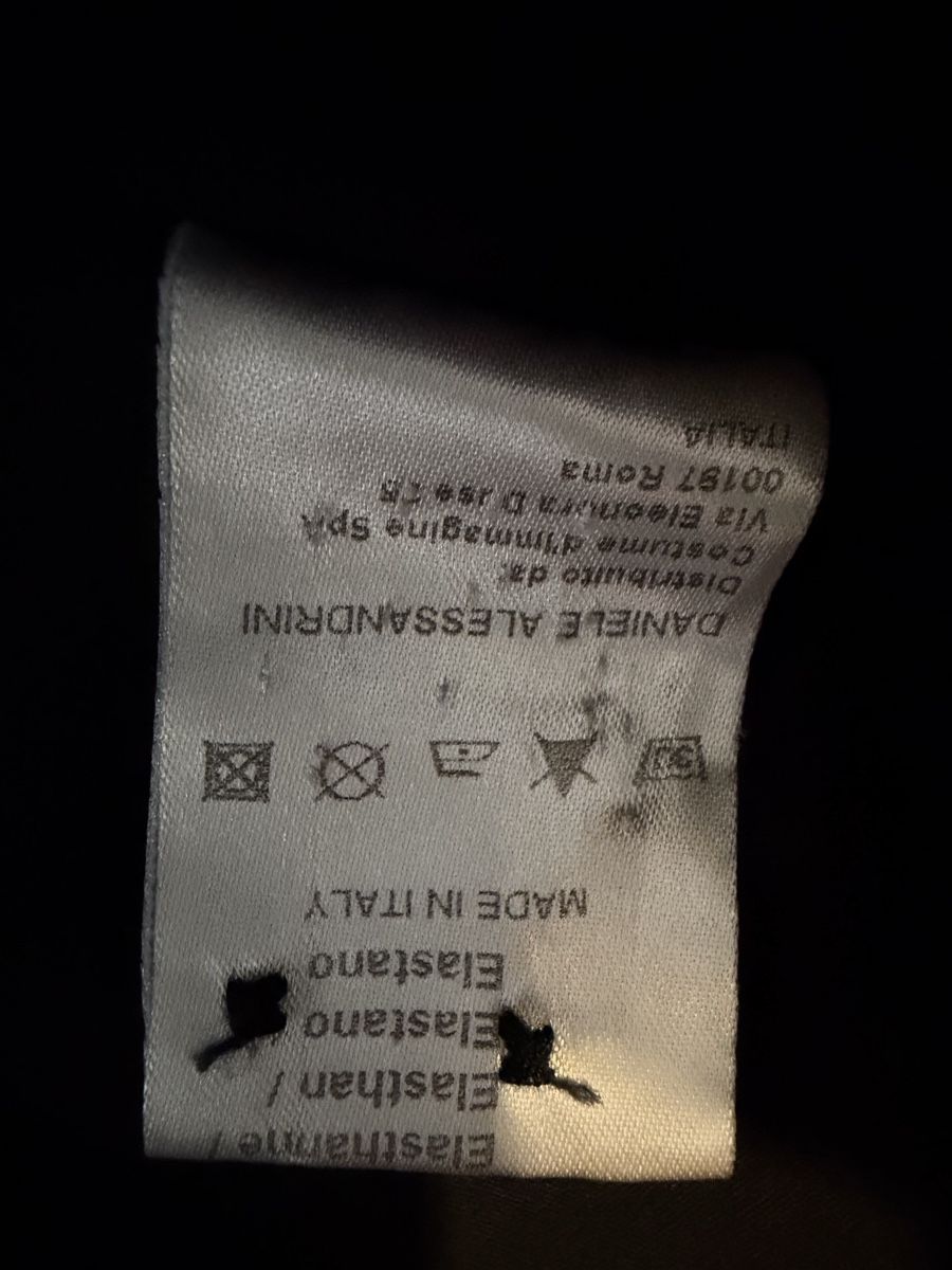 Camicie: Camicia Daniele Alessandrini uomo nero taglia – Usato da Lugano venduto da can_xdd8 4