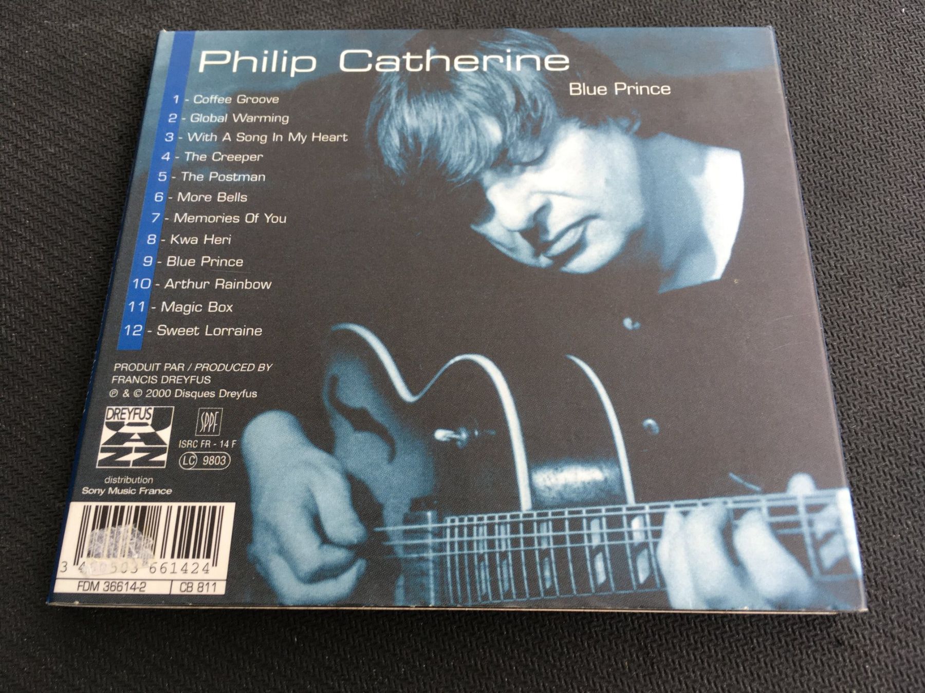 CD: Philip Catherine - Blue Prince -CD- – Usato da St.Gallen venduto da MedienJoe 2