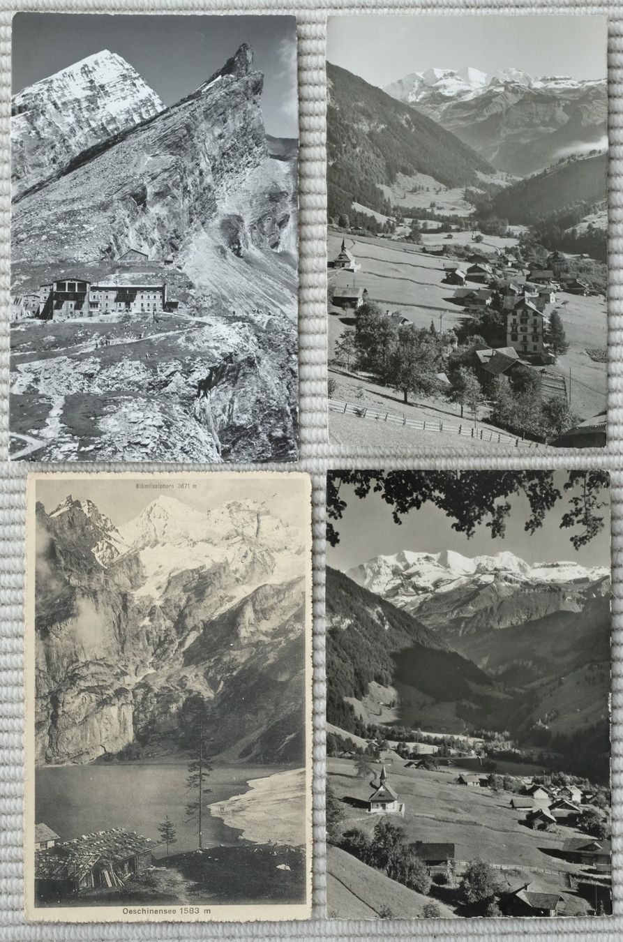 Ansichtskarten: 30 Ansichtskarten Berner Oberland 1904 - ca. 1960 – Gebraucht aus Ehrendingen von nicoro50 3