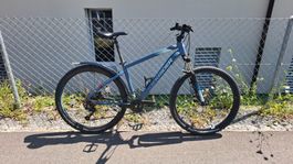 Mountainbike Rockrider ST 520 blau guter Zustand