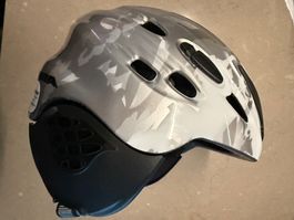 Alpina Ski Snowboard Helm Gr. 52-57,460g, w3eiss/silber