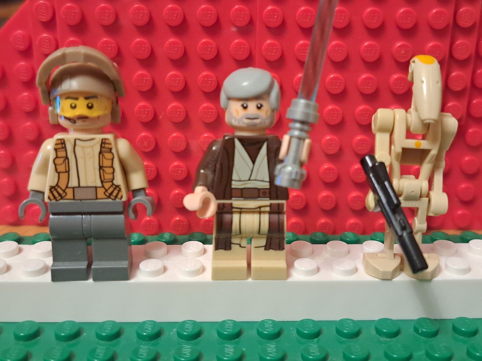 Lego Statuette: LEGO Minifiguren Star Wars. 3 Stück. – Usato da Basel venduto da vidra66