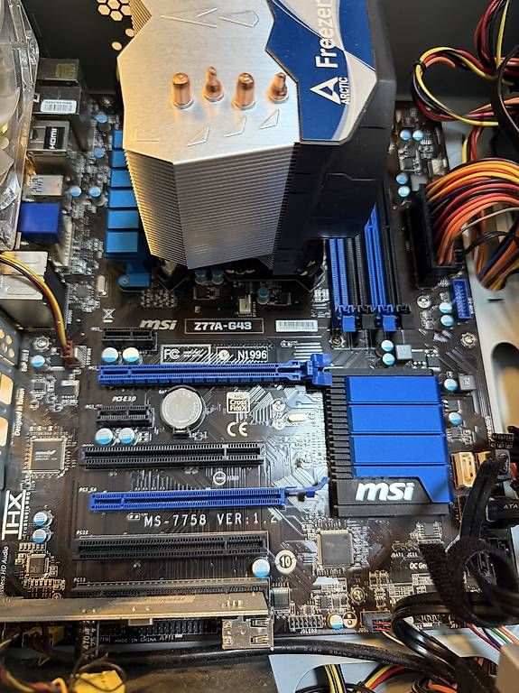 PC: Pc mit Mainboard msi z77a-g43 – Difettoso da Locarno venduto da skorpi85 3
