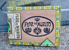 altes ZIGARRENKISTCHEN Flor de Murito St. Felix Brazil leer