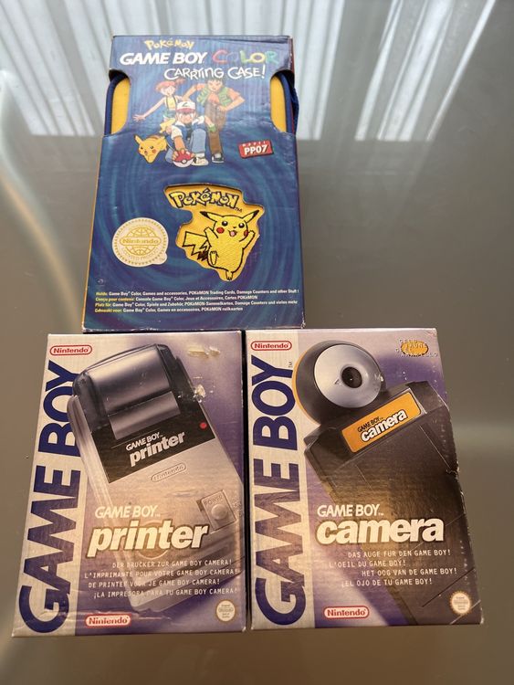 Nintendo Gameboy Kamera, Printer & Pokemon Tasche - Set! | Kaufen auf ...