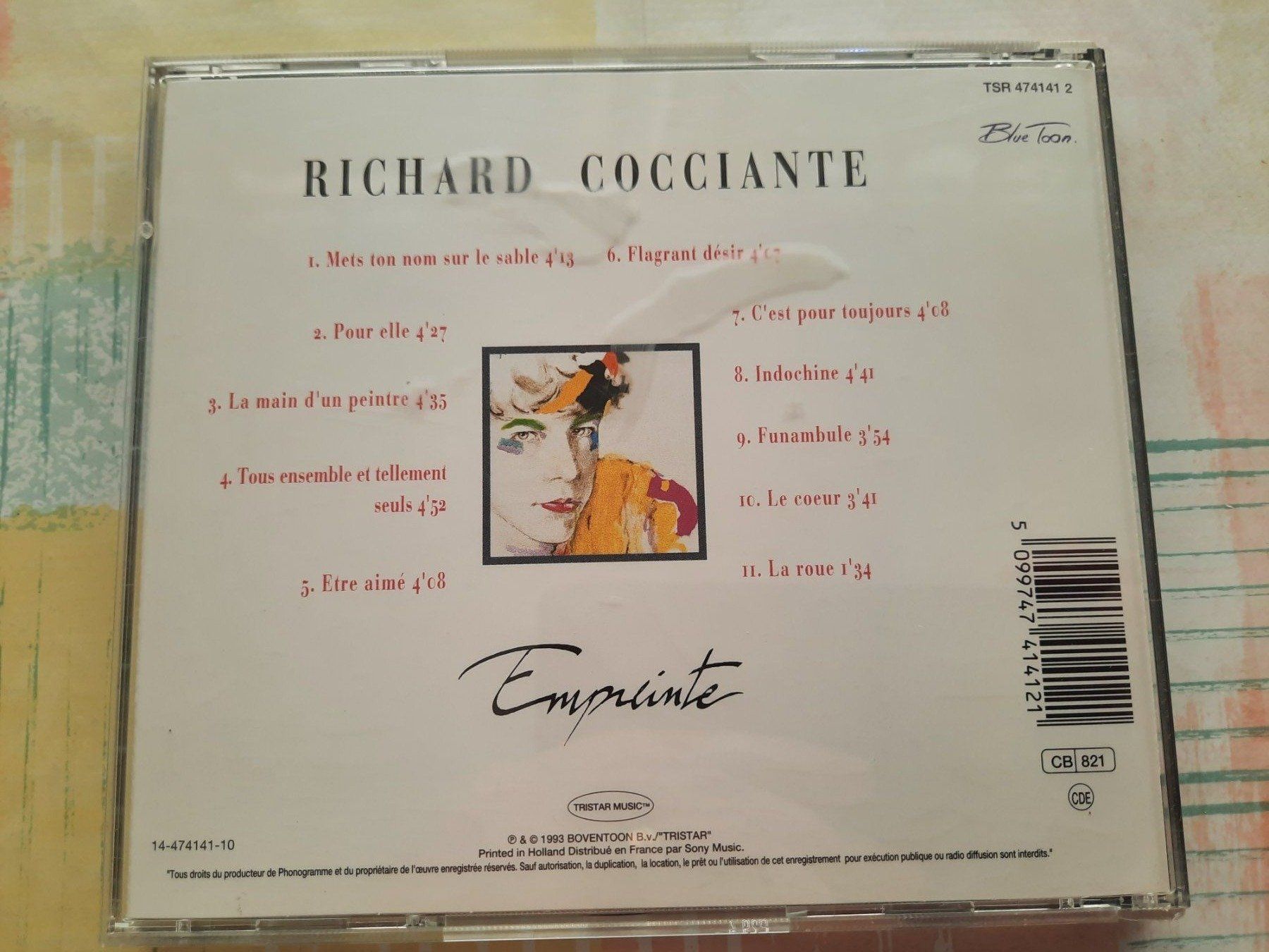 CD: Cd Richard Cocciante - Empreinte – Usato da Pully venduto da bro_n52j 1