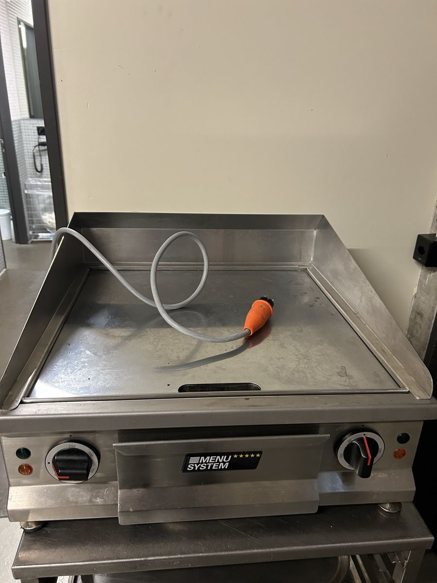 Griglie: Griddle MENU SYSTEM MS 6-60 6kW 400VAC stainless steel – Usato da Hausen AG venduto da tosiba2